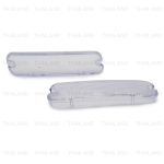 ฝาไฟในกันชน ข้างซ้าย+ขวา 2 ชิ้น สีขาว สำหรับ Isuzu DECA GXZ FXZ 270 320 Truck ปี 1993-2010